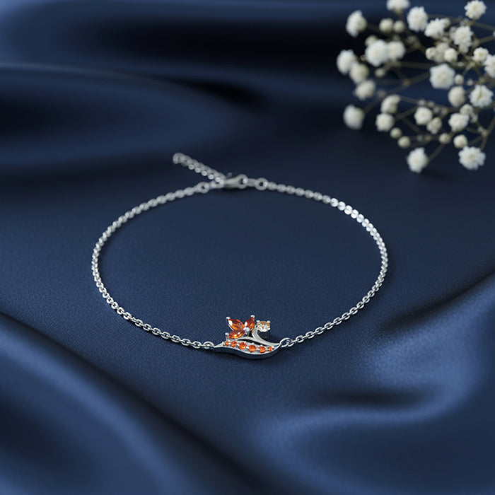 Silver Inanna Anklet