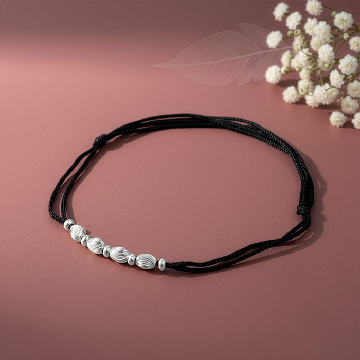 Silver Dazzling Anklet