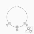 Silver Floret Muse Anklet