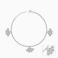 Silver Cute Orb Anklet