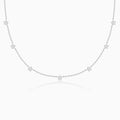 Silver Star Constellation Necklace