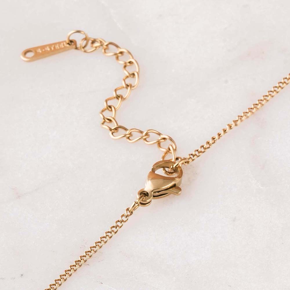 Gold Teddy Bear Pendant Necklace - 4