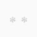 Silver Snowflake Earrings