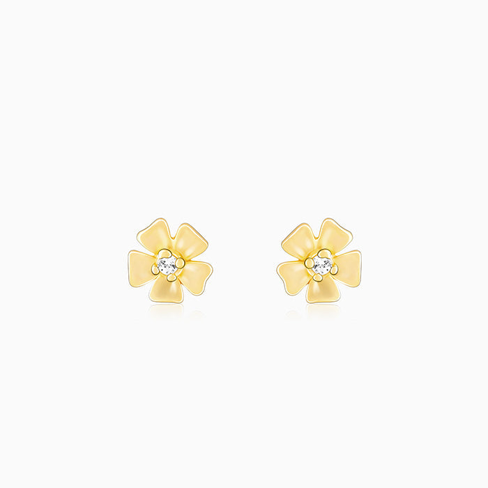 Golden Florally Yours Earrings