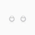 Silver Special Orb Earrings