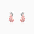 Anushka Sharma Rose Gold Peacock Earrings