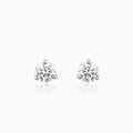 Silver Zircon Mini Studs