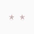 Rose Gold Starfish Earrings