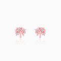 Anushka Sharma Rose Gold Tree of life Earrings