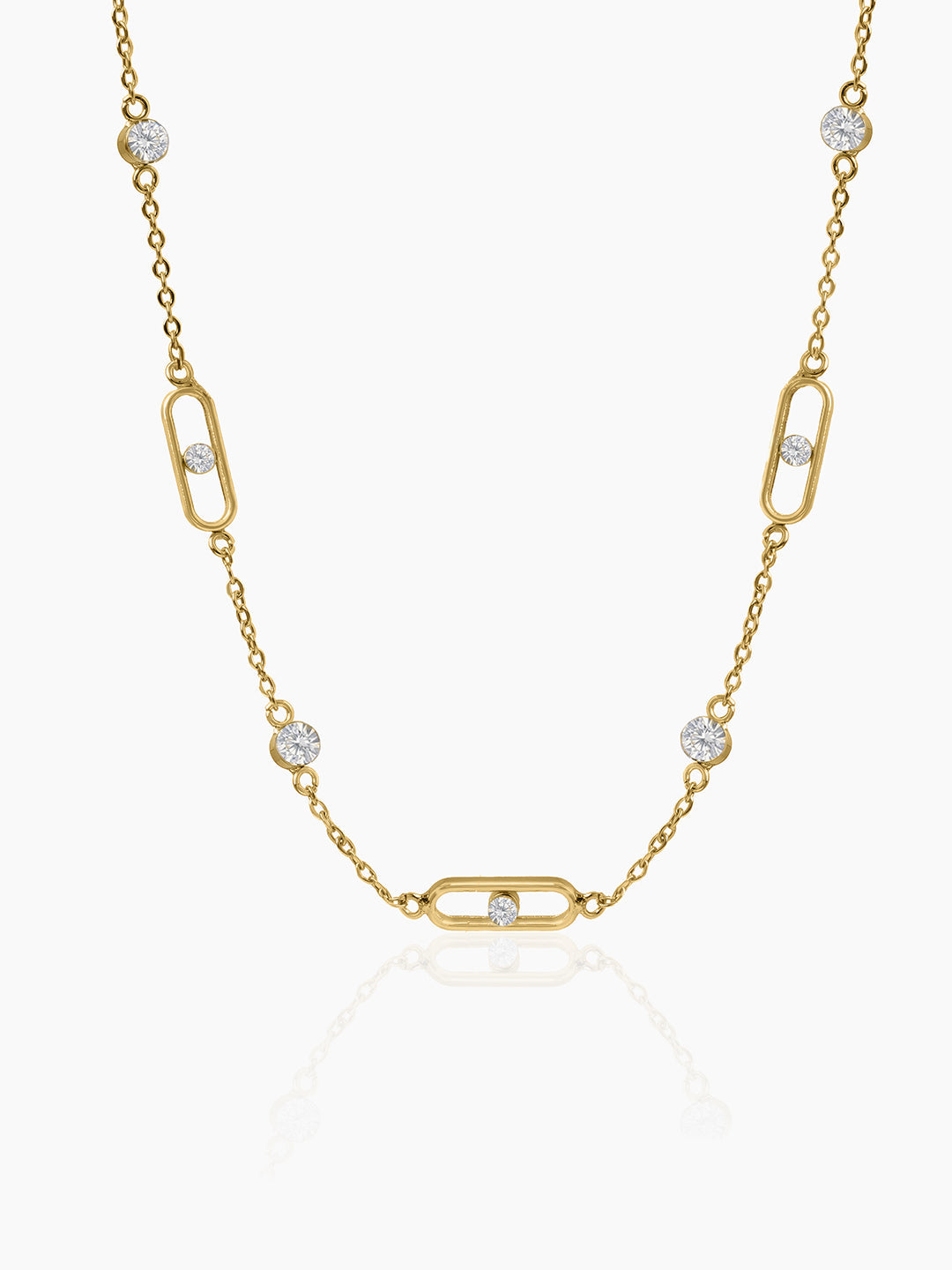Meira Link Necklace - Swashaa