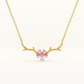 Cherry Flower Necklace