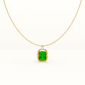 Regal Emerald Necklace