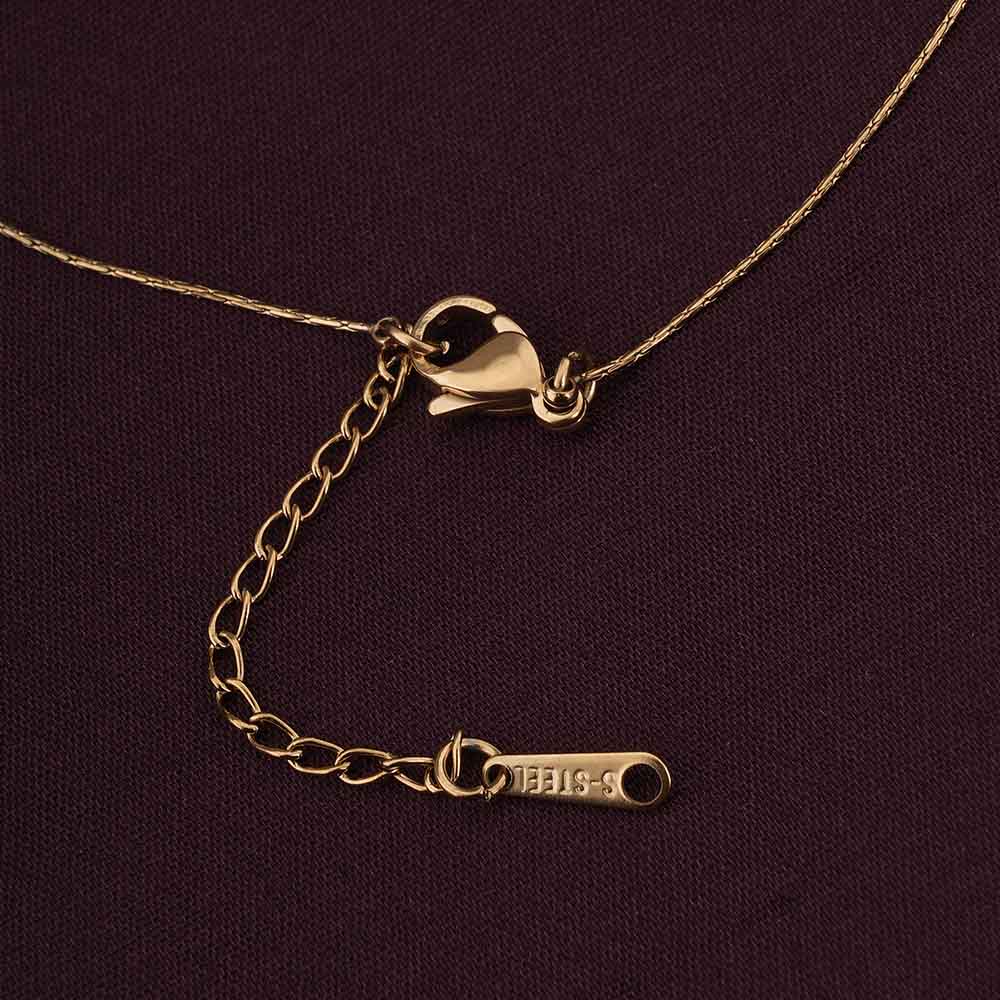 Delicate Diamond Studded Necklace