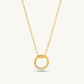 Gold Halo Necklace