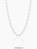 Olay Circular Pearl 18K Gold Plated Necklace
