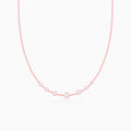 Rose Gold Stoned Necklace
