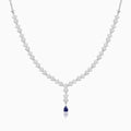 Silver Square Opulence Necklace