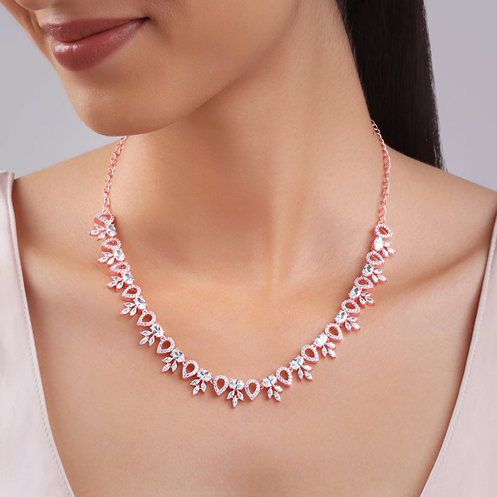 Rose Gold Petalo Necklace