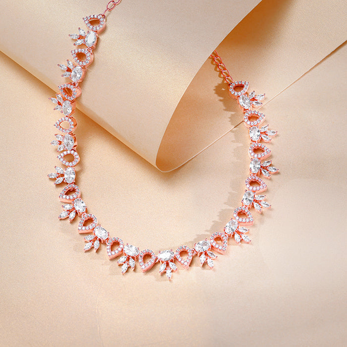 Rose Gold Petalo Necklace