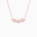 Rose Gold Circular Grace Necklace