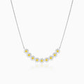 Silver Like Daffodils Necklace