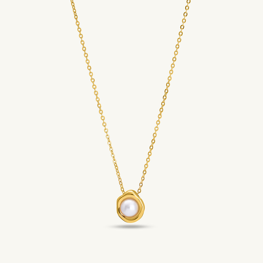 Ocean Mist Pearl Pendant Necklace