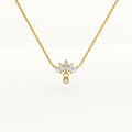 Floral Fantasy Gold Necklace