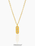 Parky Bar Star 18K Gold Plated Chain Pendant Necklace