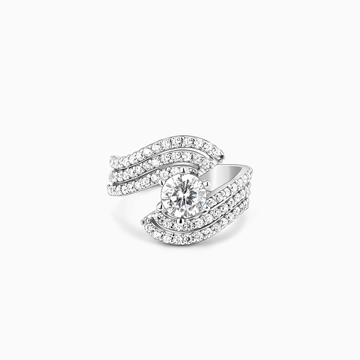Silver Mystic Mirage Ring