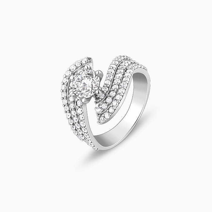 Silver Mystic Mirage Ring