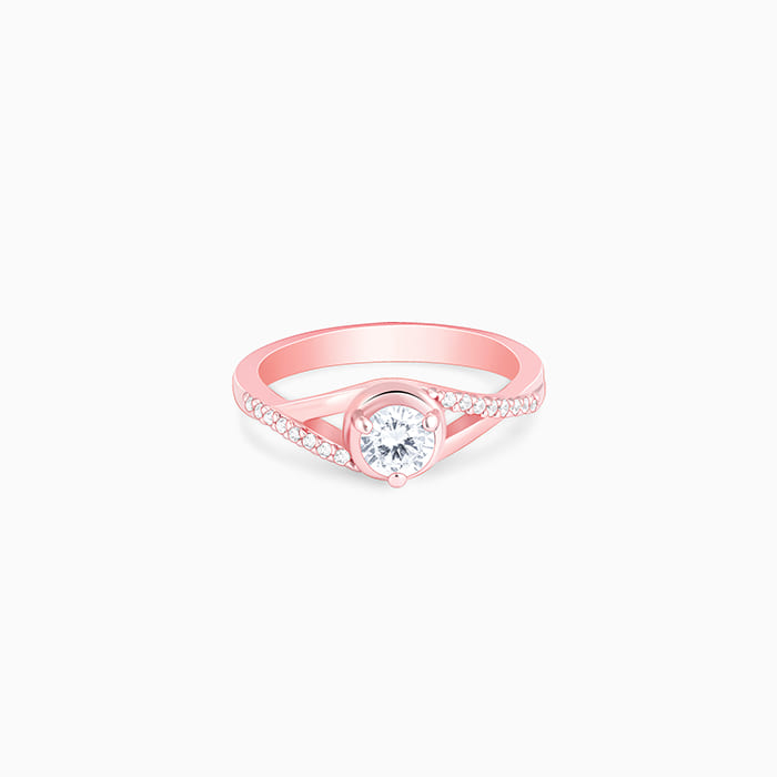 Rose Gold Eye of Shine Ring