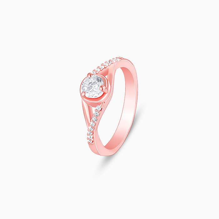 Rose Gold Eye of Shine Ring