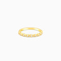 Golden Elegant Twist Ring