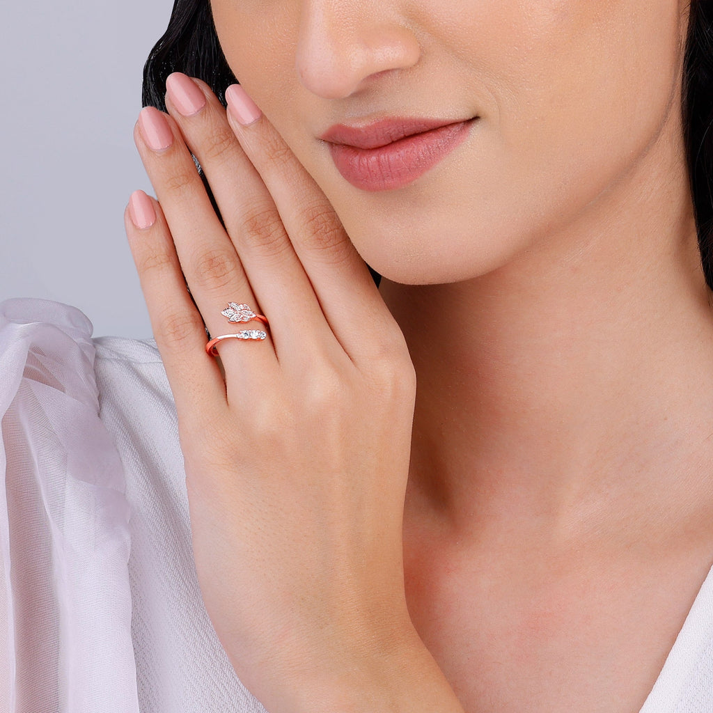 Rose Gold Bud of Beauty Ring