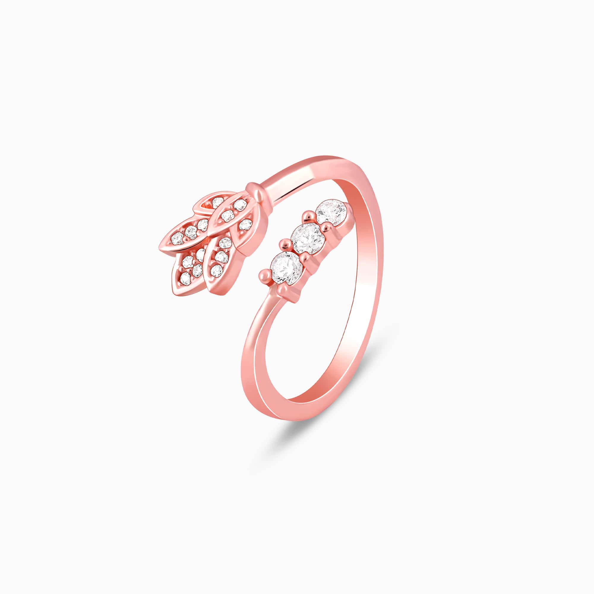 Rose Gold Bud of Beauty Ring