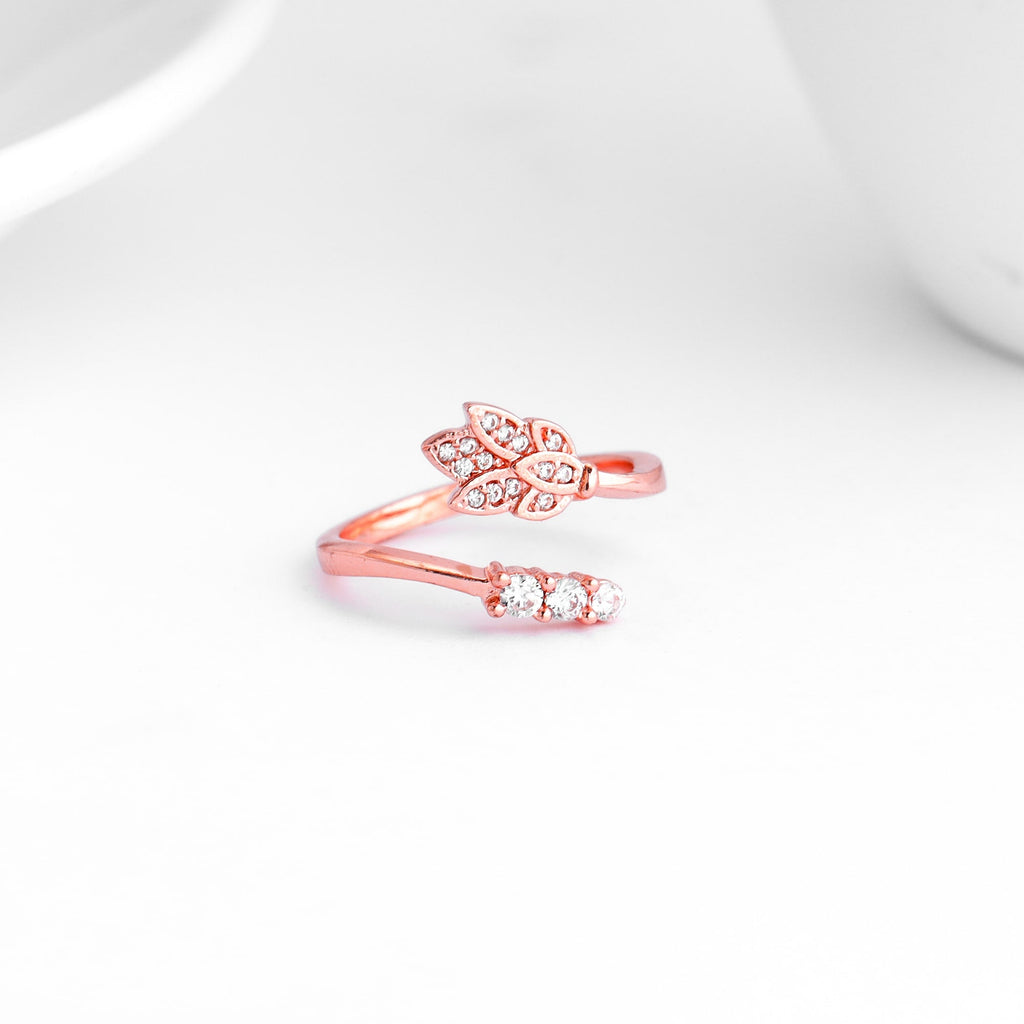 Rose Gold Bud of Beauty Ring