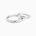 Silver Classic Couple Band