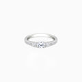 Silver Trilogy of Love Ring