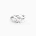 Silver Trillion Ring