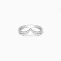 Silver Insignia Vanki Ring