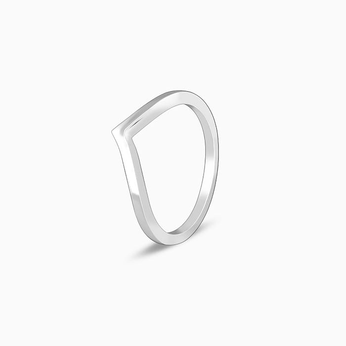 Silver Sleek Vanki Ring
