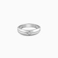 Silver Classical Ring For Him