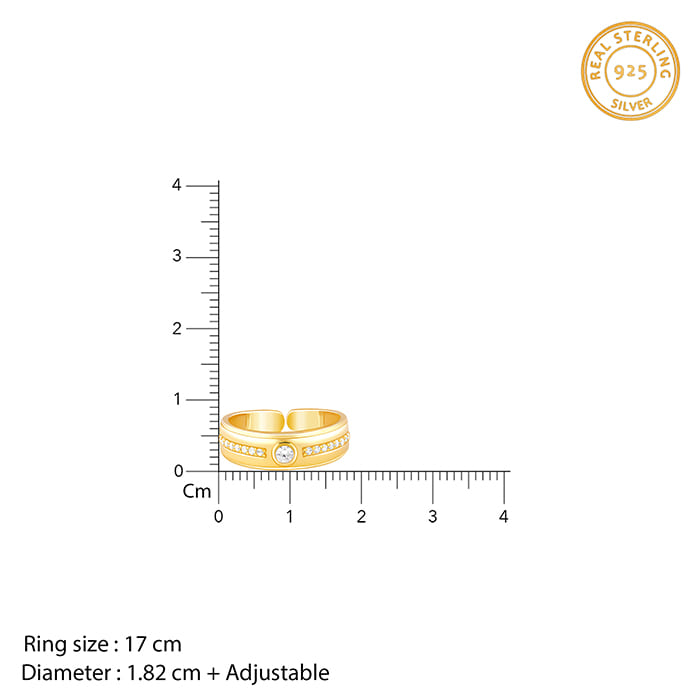 Golden Warrior Prince Ring for Him