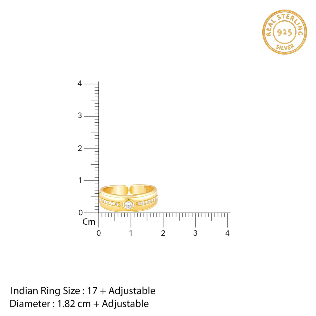 Golden Warrior Prince Ring for Him