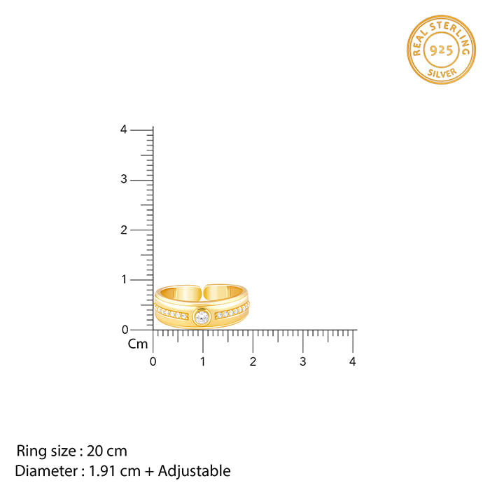 Golden Warrior Prince Ring for Him
