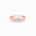 Rose Gold Oleander Floral Ring