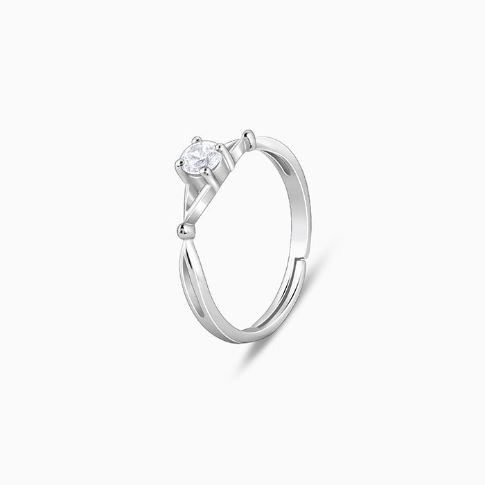 Silver Dainty Darling Ring