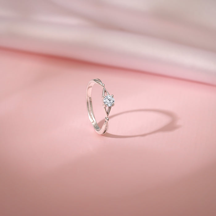 Silver Dainty Darling Ring