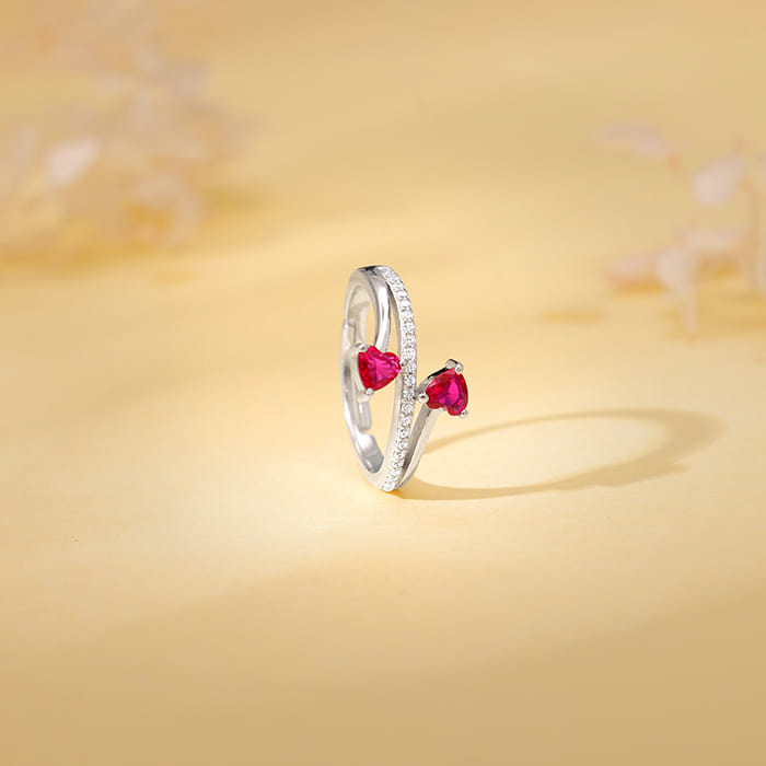 Silver Love Me Ring