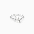 Silver Snowflake Ring
